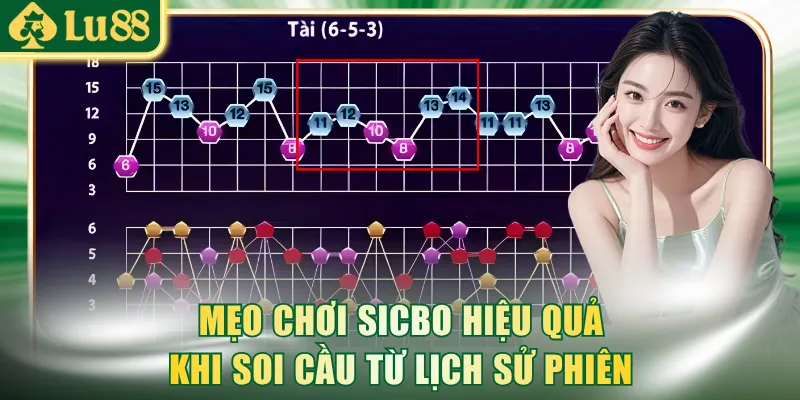 Mẹo chơi Sicbo hiệu quả khi soi cầu từ lịch sử phiên