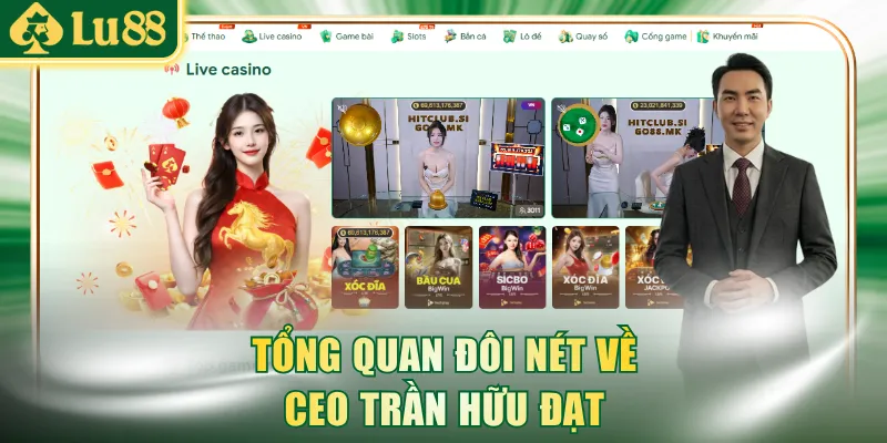 Tổng quan đôi nét về CEO Trần Hữu Đạt